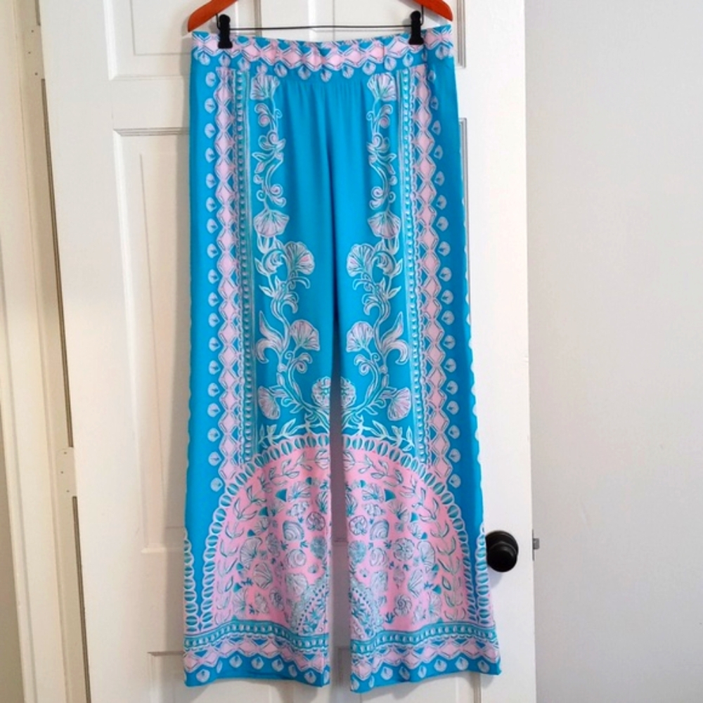 🆕 🌊HTF Lilly Pulitzer🌊 - Bal Harbour Mid-Rise Palazzo Pant